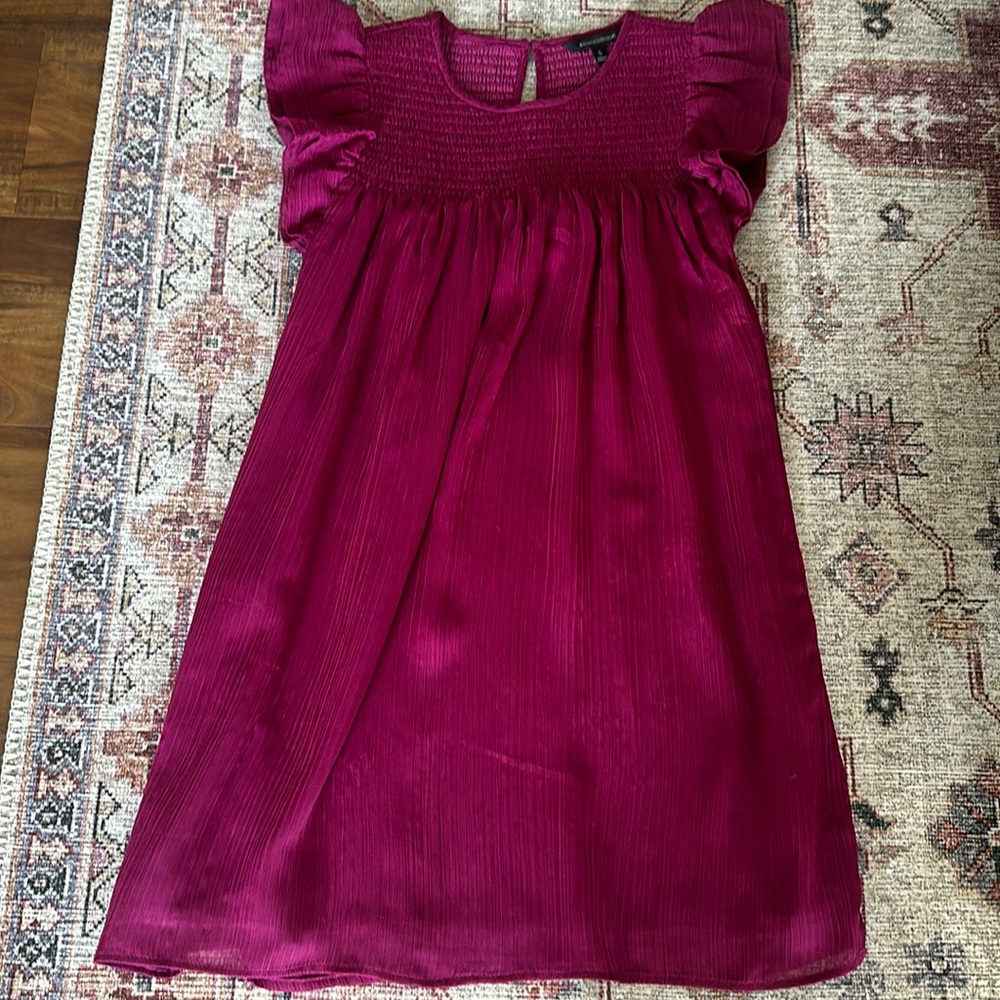 Elegant Orchid pink Flowy dress🌸